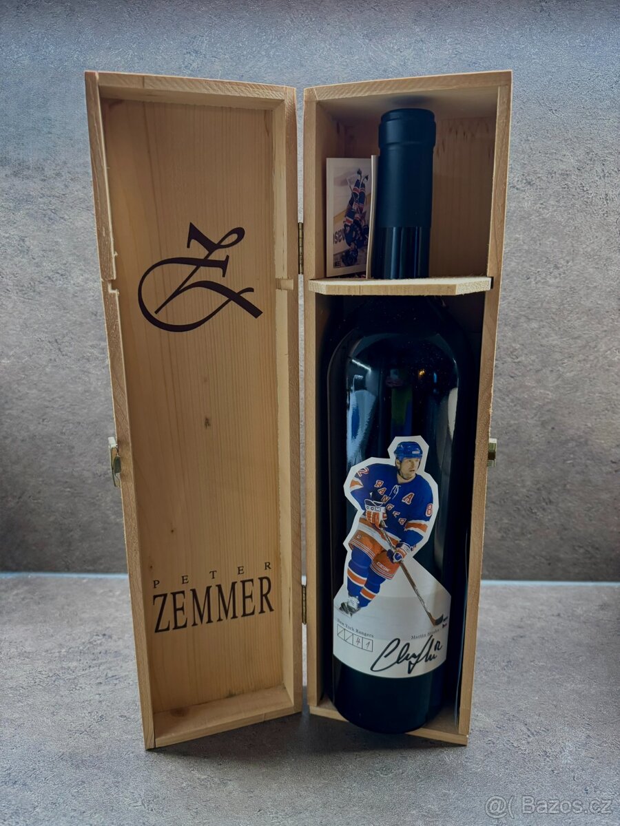 Peter Zemmer Lagrein 2004, limitovaná edice Martin Straka