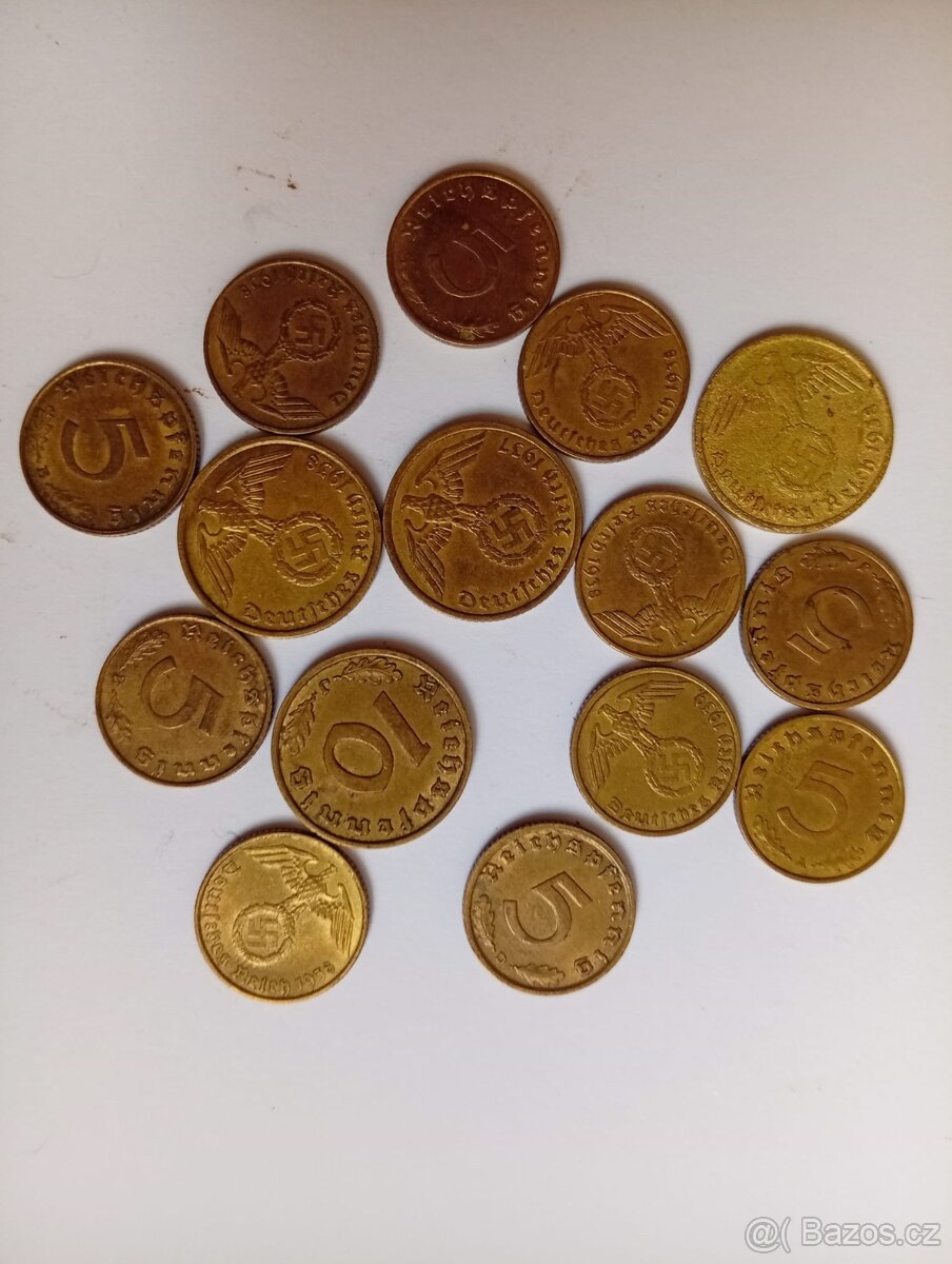 Staré německé mince