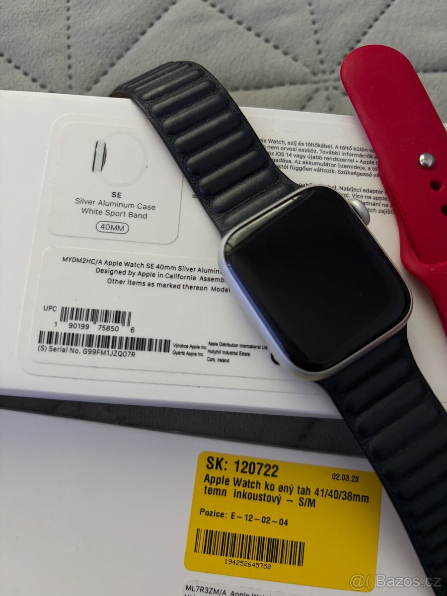 Prodám Apple Watch SE 1. generace 40mm
