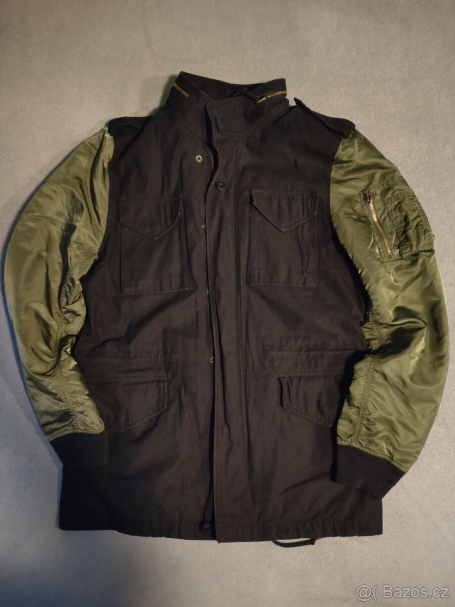 BUNDA PARKA M65/MA-1 RARITNÍ KŘÍŽENEC LIMIT EDIT