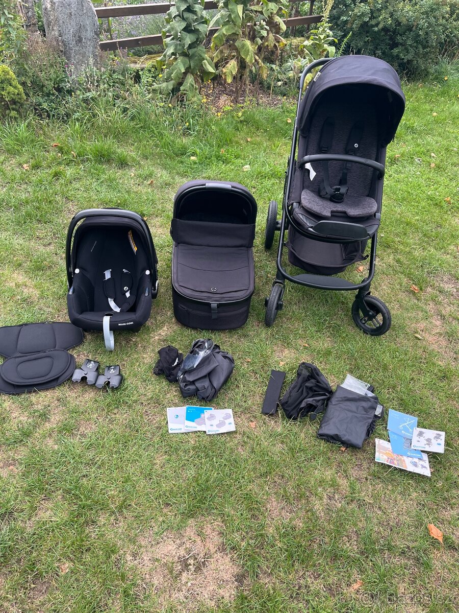 Kočárek maxi cosi - set