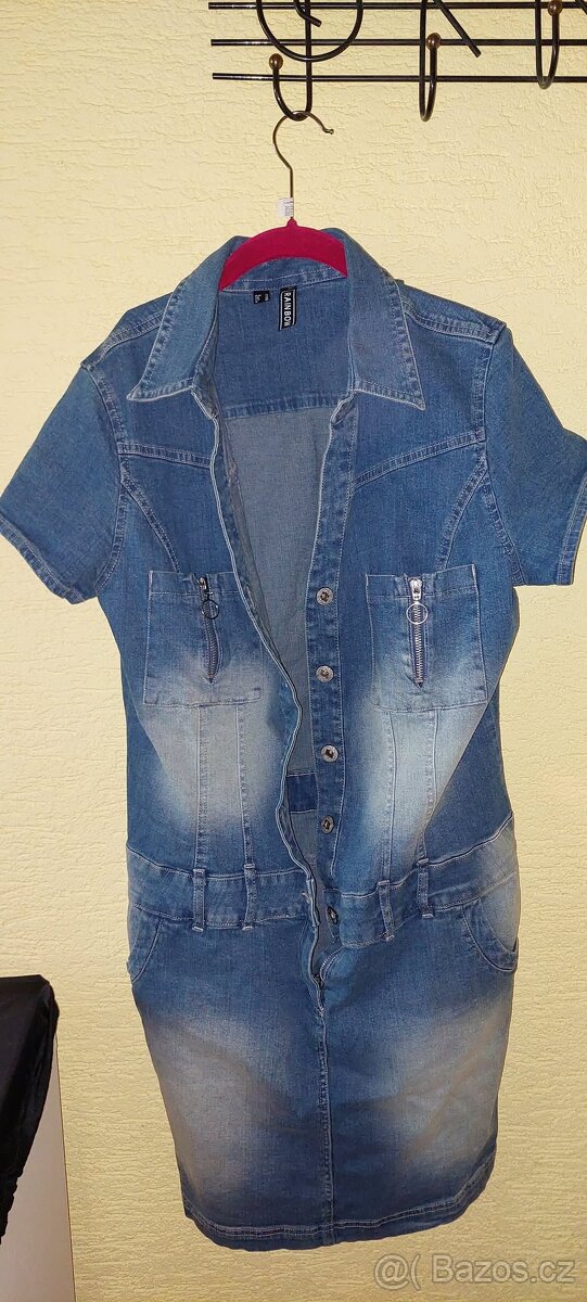 Džínové šaty Bonprix 44-nové