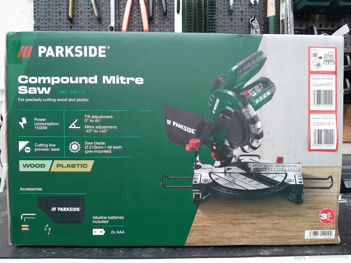 Kapovací a pokosová pila PKS 1500 C4