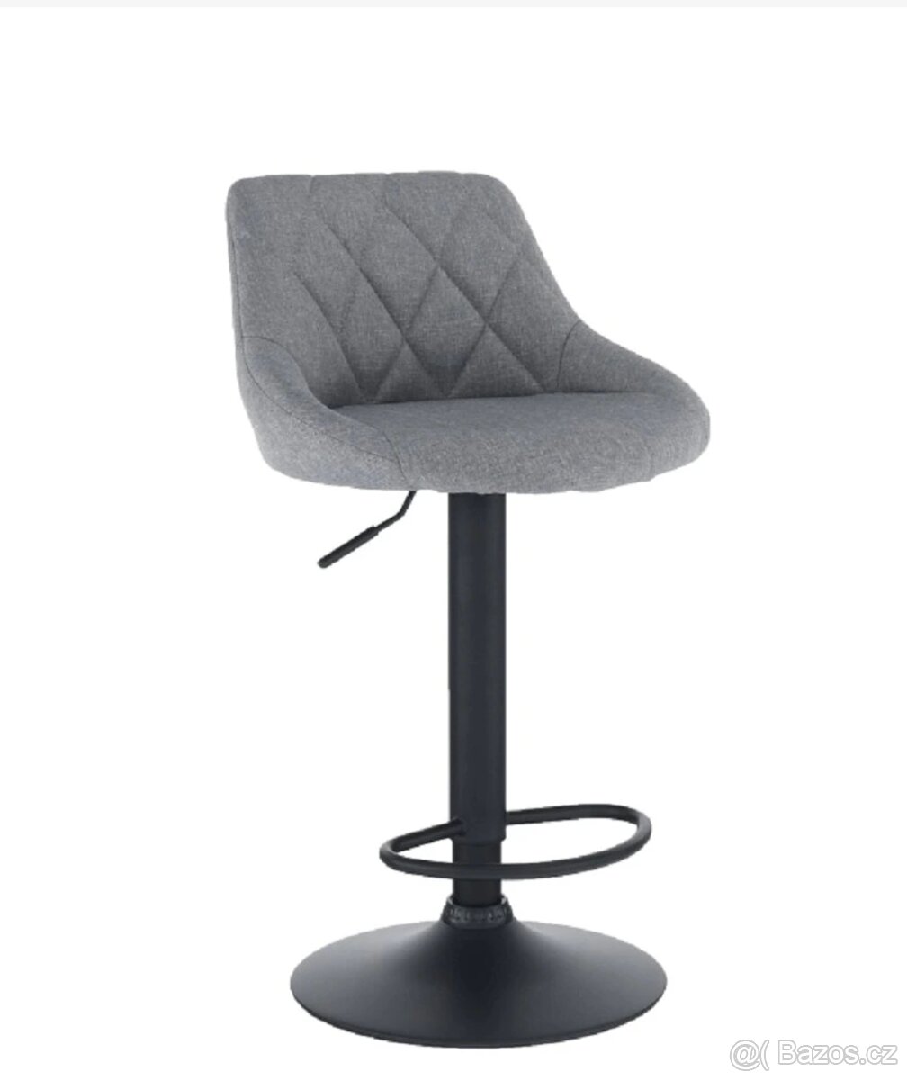 Otočná barová židle čalouněná TK3182, 1 ks