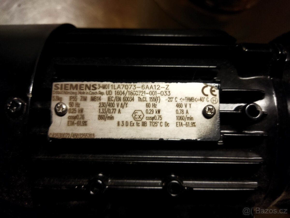 Siemens s prevodovkou Nord