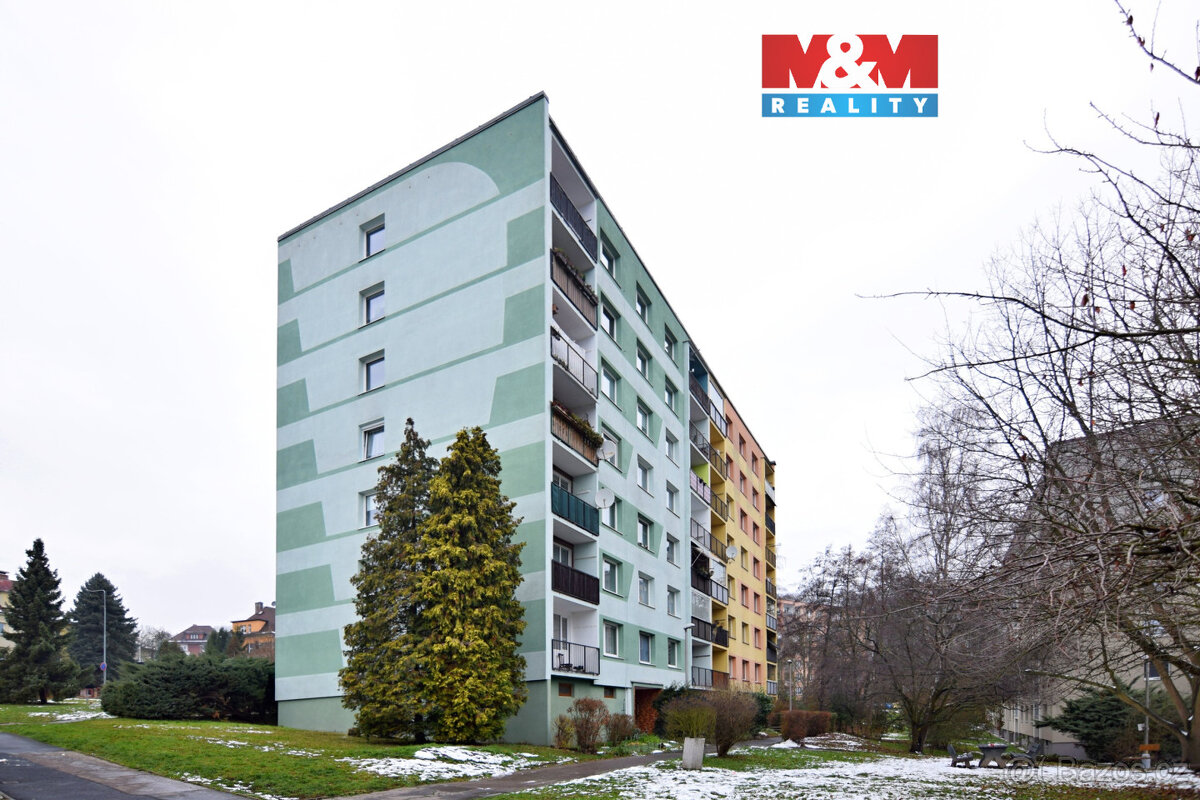 Pronájem bytu 1+1, 35 m², Děčín, ul. Školní