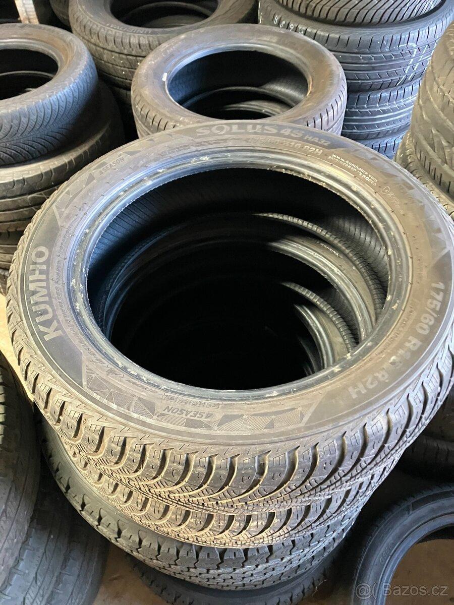 2ks celoroční KUMHO SOLUS4S 175/60R16