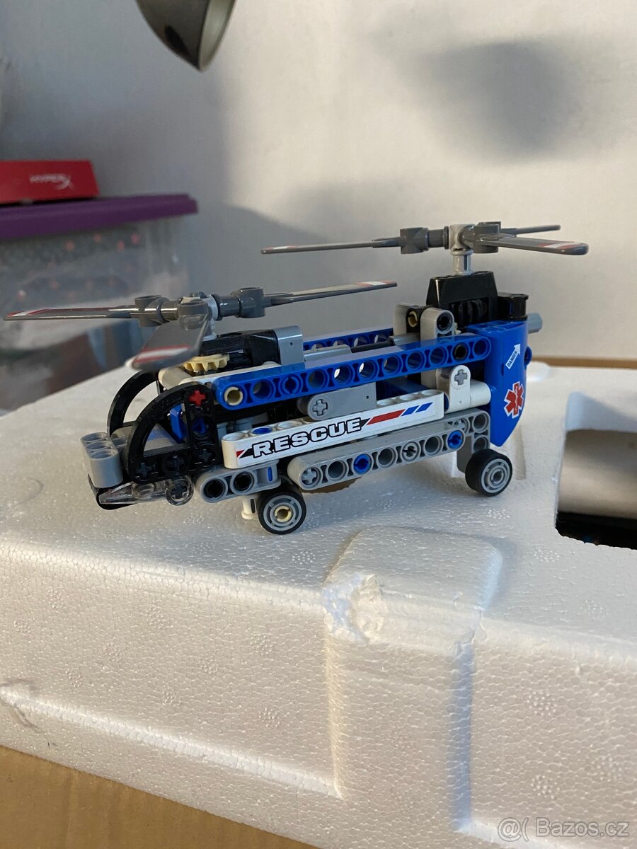 Lego technik - vrtulník