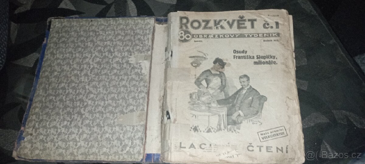 SVAZ.CASOPIS ROZKVET, rok 1926,