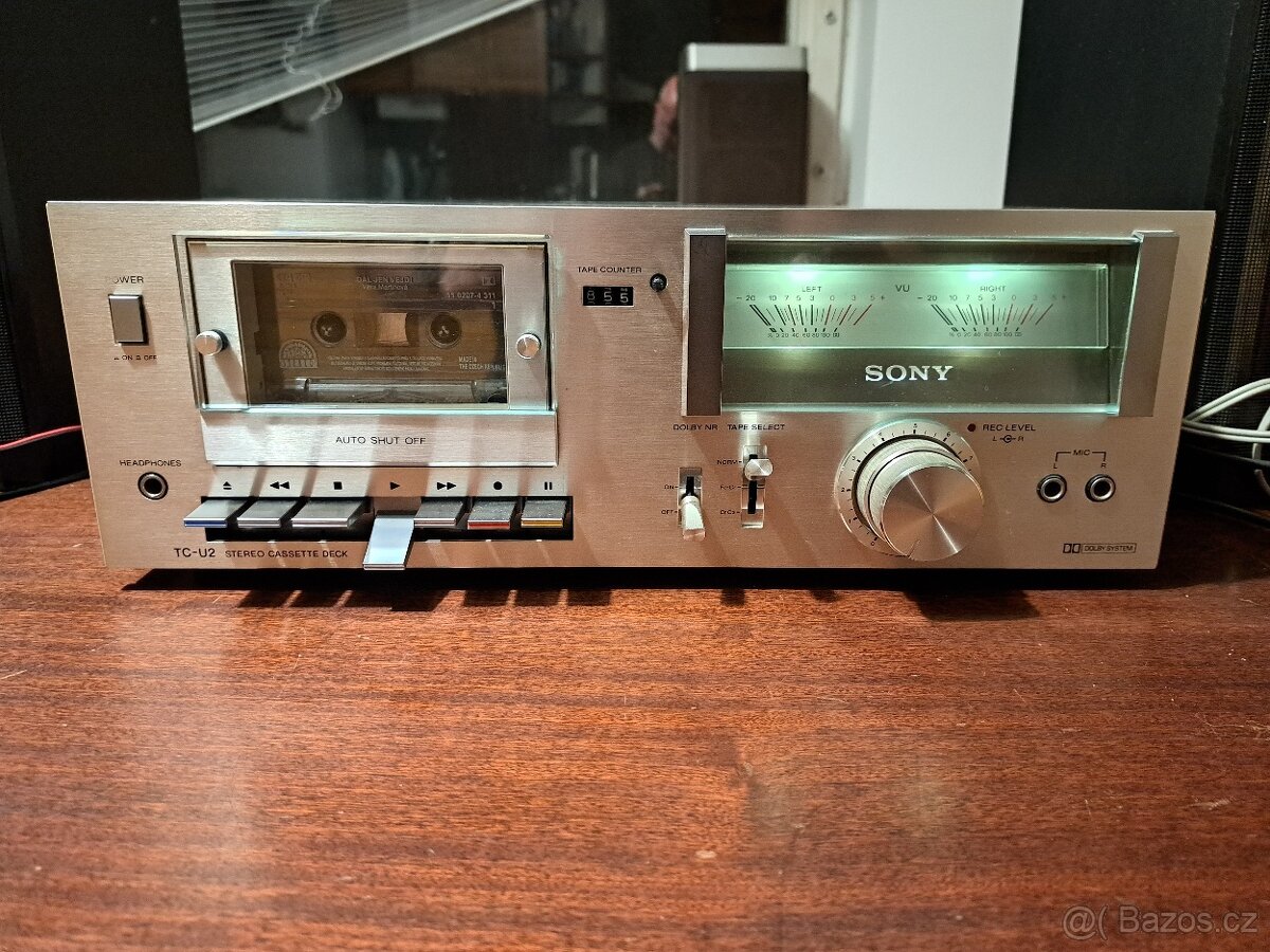 Tape deck SONY TC-U2 po servisu