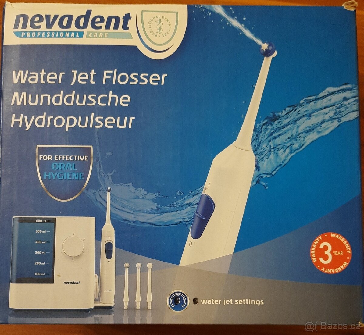 ústní sprcha SMD 24 A1

water jet munddushe hydropulseur