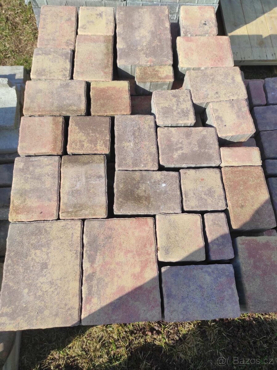 Venkovní betonová dlažba 7m2