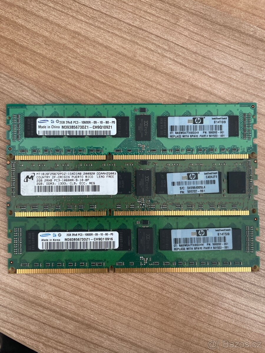 DDR 3 ECC RAM 2GB