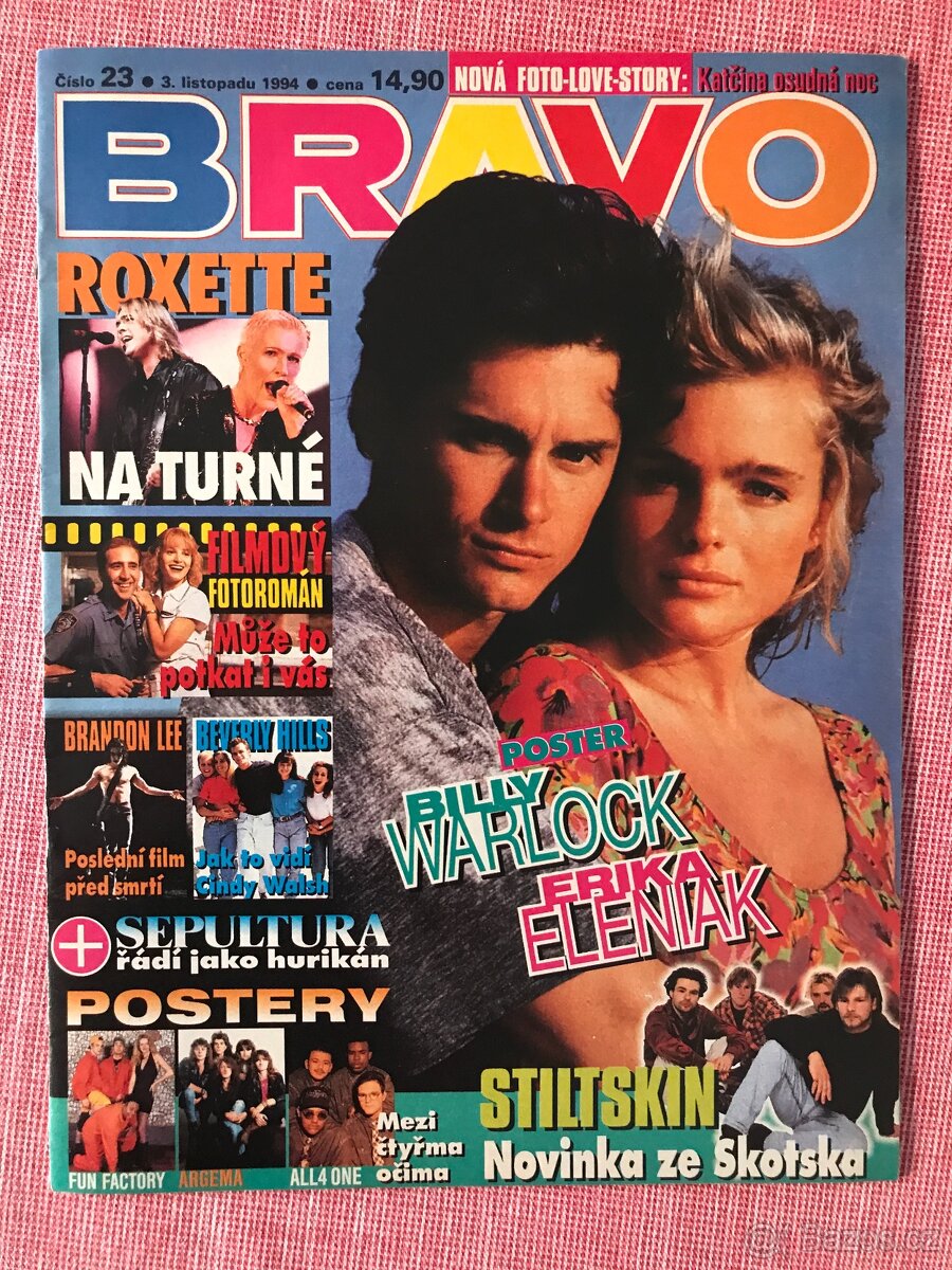 Bravo 23/1994 - komplet. Velmi pěkný stav.