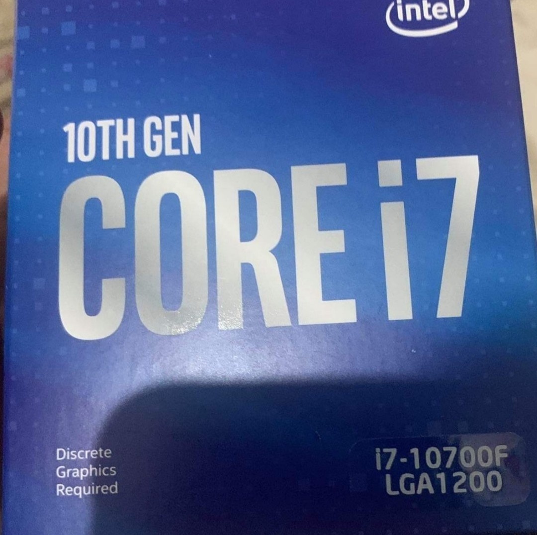 Základní deska msi z 490 A PRO + cpu i7 10700f