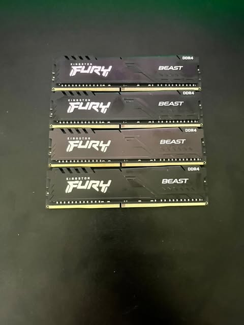 Prodám Kingstone Fury Beast 2x16gb