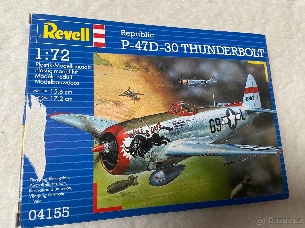 model od Revell Republic P-47D-30 Thunderbolt