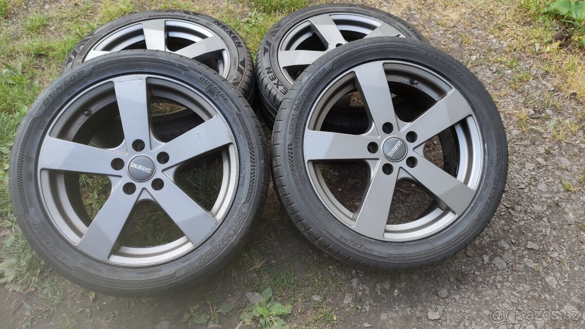 Litá kola 5x112 Dezent 225/45/17