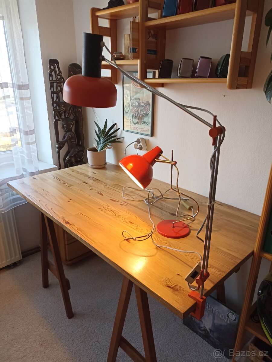 2 x stolní lampa