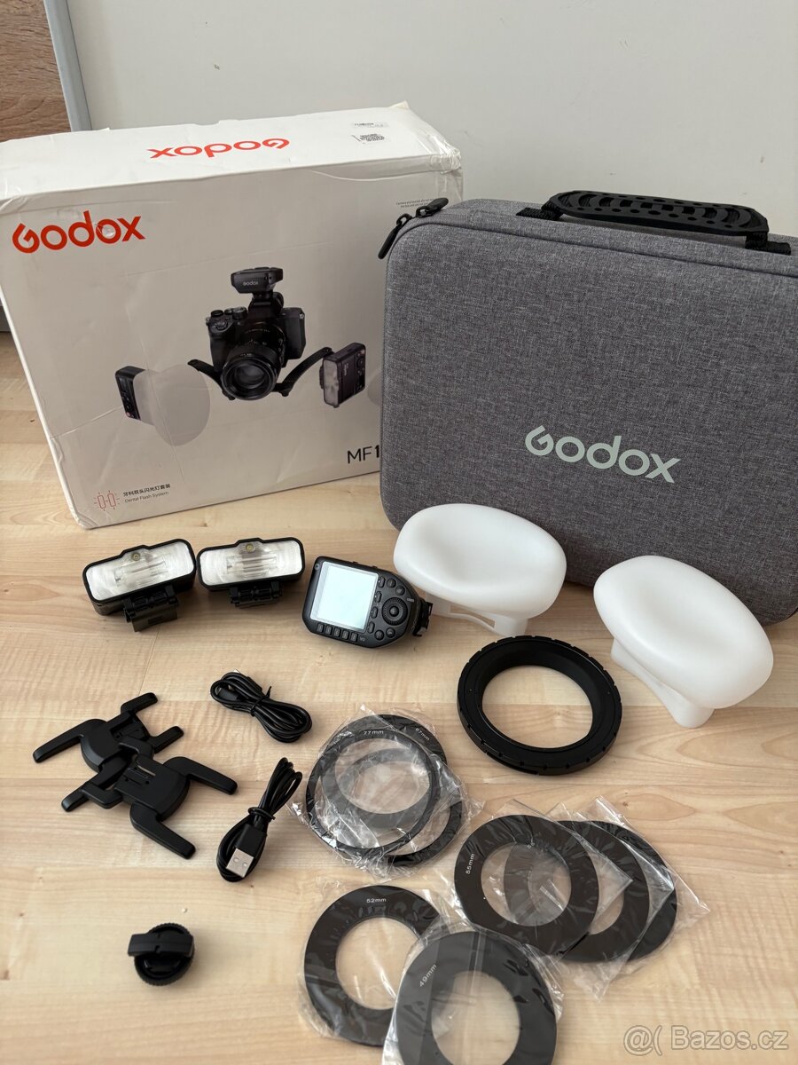 Godox MF12 Dental Macro Flash Kit pro Sony