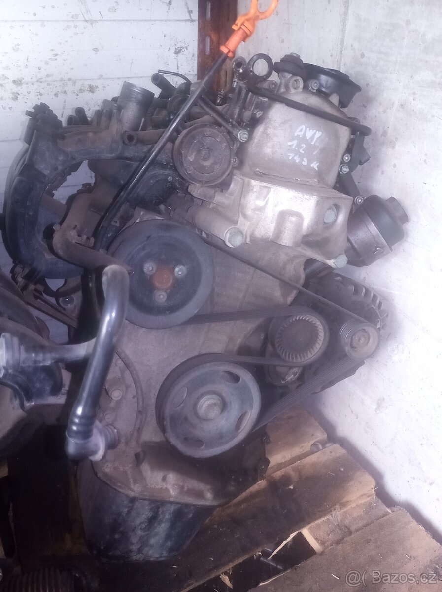 Motor Fabia I 1.2 40kw kód AWY