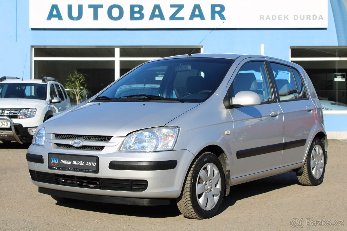 Hyundai Getz 1,3 i NOVÉ V ČR,EKO ZAPLACENO,2004