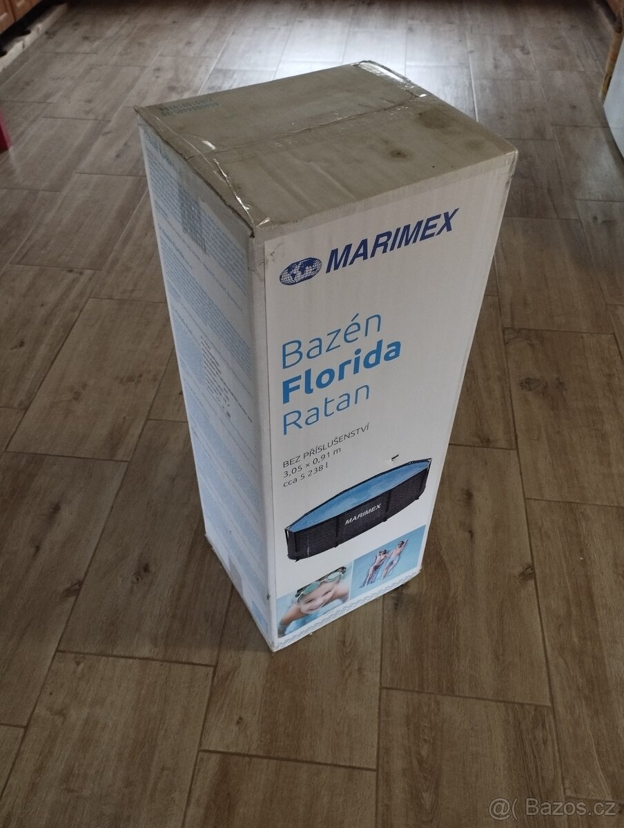 Bazén Marimex Florida 3,05m ratan