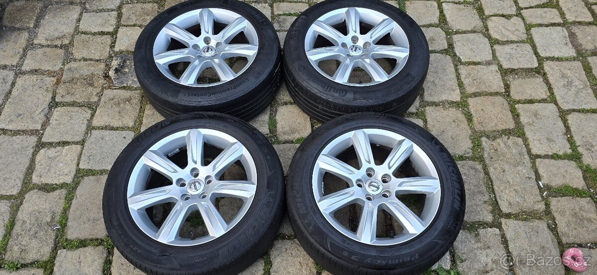 Disky Volvo 17", 5x108, 8x17", ET42, letní 225/55/17