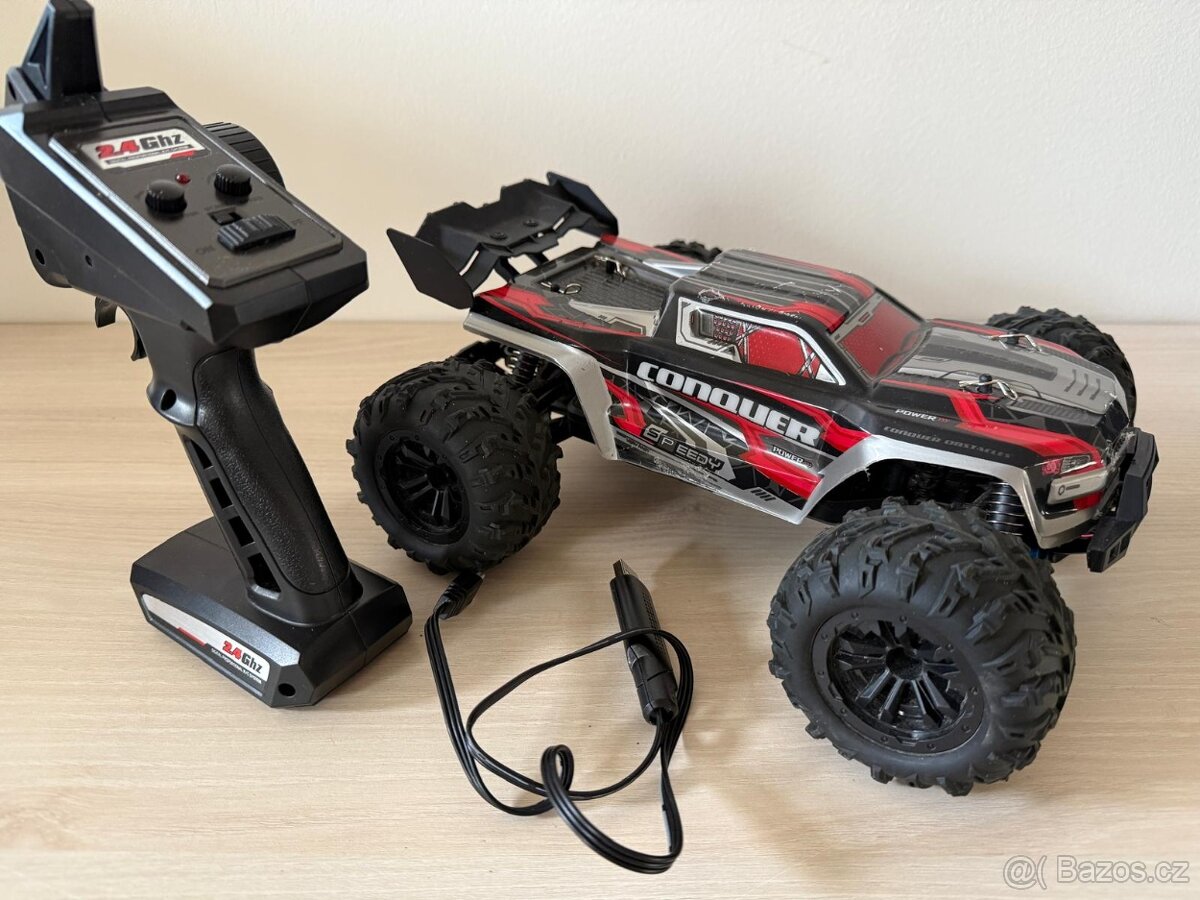 RC auto na dálkové ovládání,2,4GHZ, 50km/h, 4WD