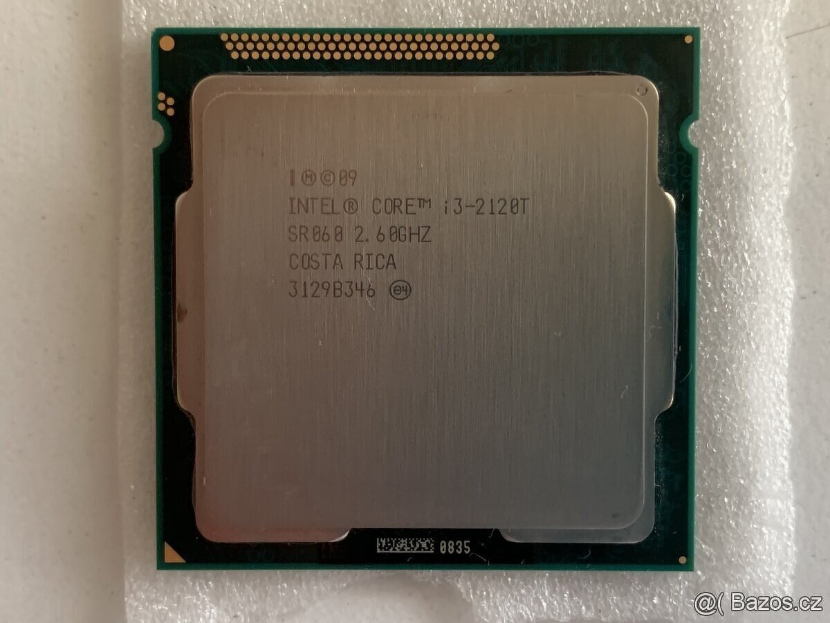 REZERVACE: Úsporný Intel i3-2120T 2.6Ghz TDP 35W s.1155