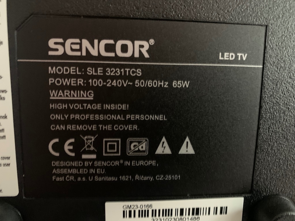 SENCOR SLE 3231TCS