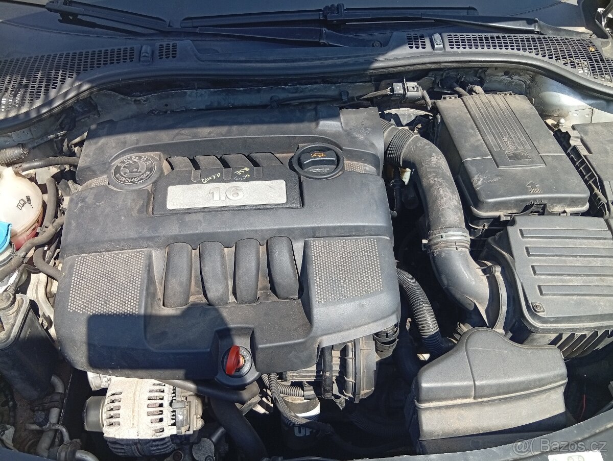 Prodám motor BSE na škoda Octavia 2, 1.6 75 kW,