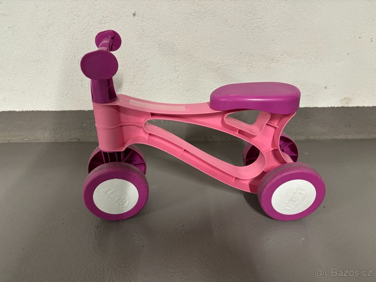 Odrážedlo - růžová motorka
