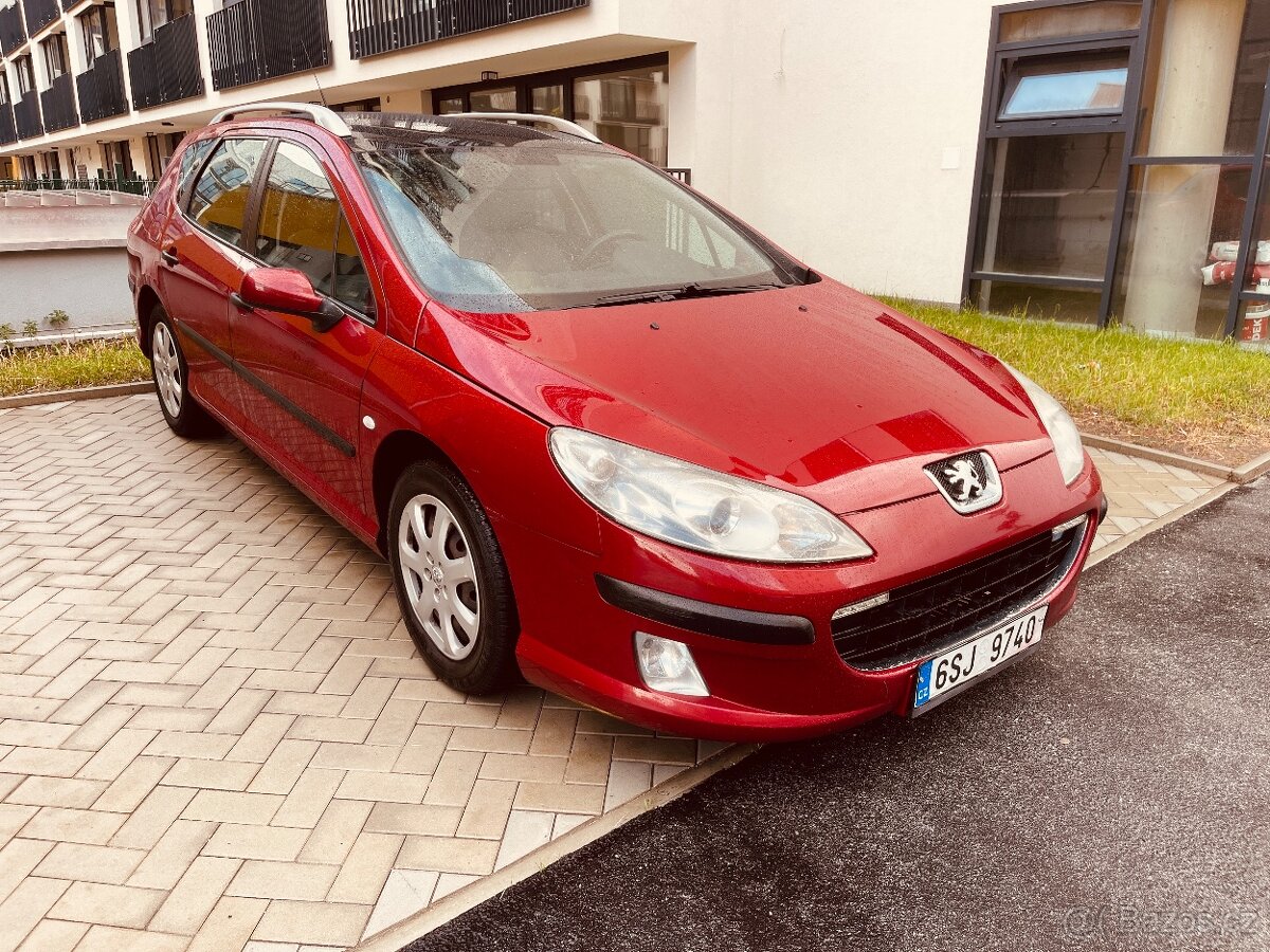 Peugeot 407 2.0hdi 100kw r.v.2005 najeto 237xxxkm