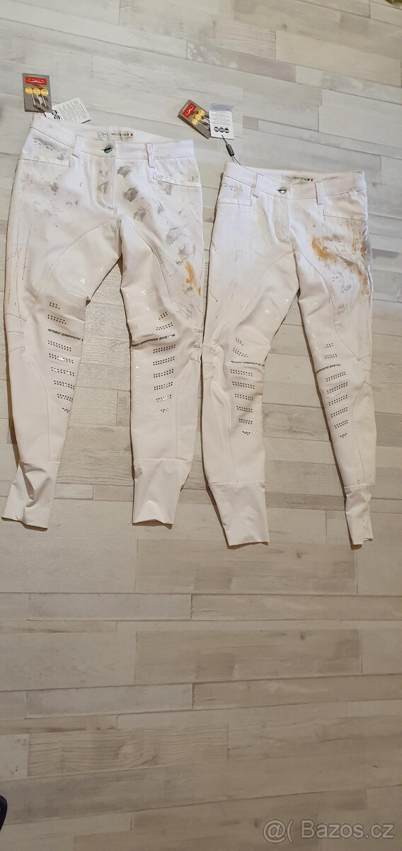 Nové jezdecké rajtky ANIMO ITALY Bianco Donna I-42 / D36B