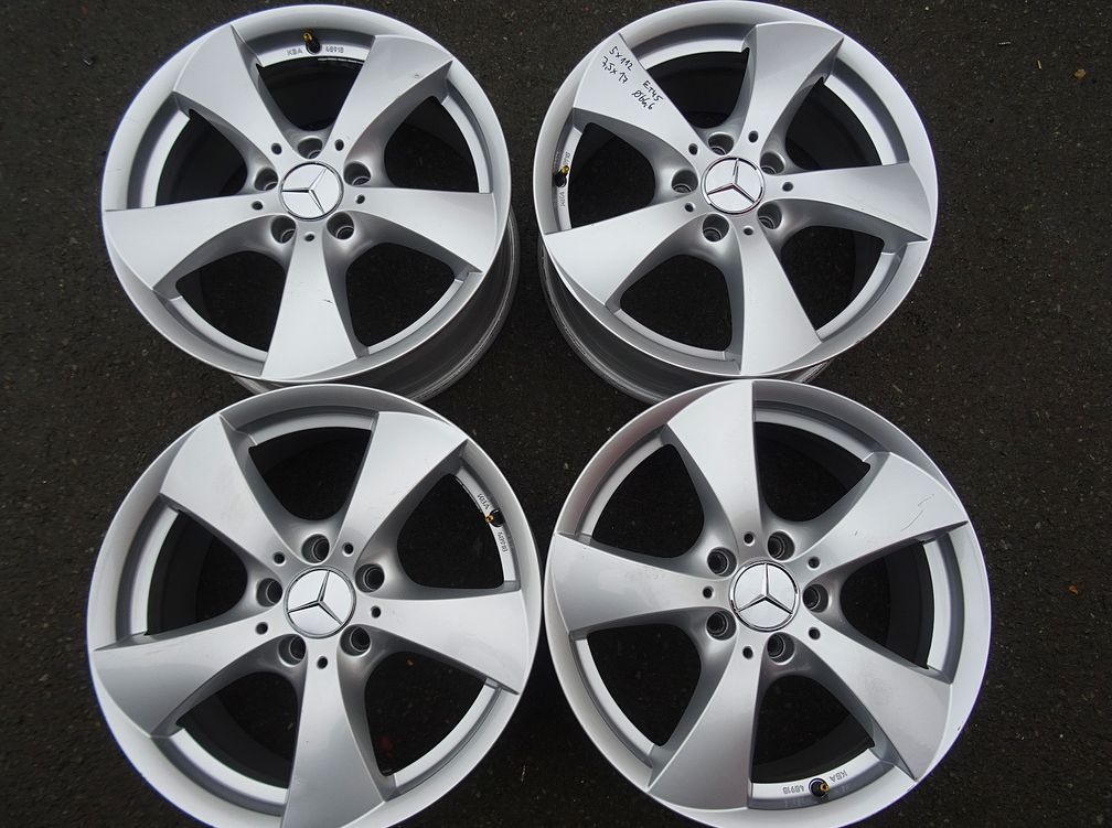 Alu disky na Mercedes, 17", 5x112, ET 45, šířka 7,5J