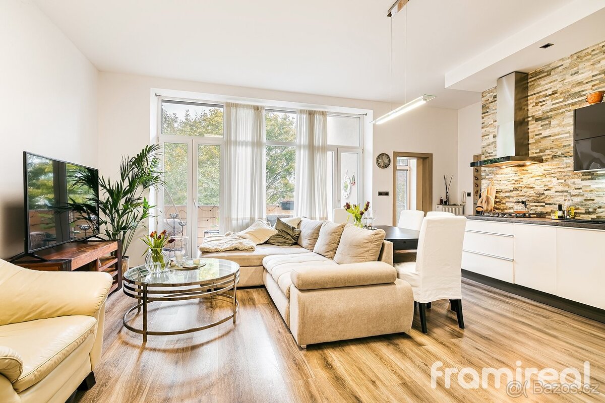 Pronájem bytu 2+kk 65 m² s terasou 13m2, Brno - Ponava