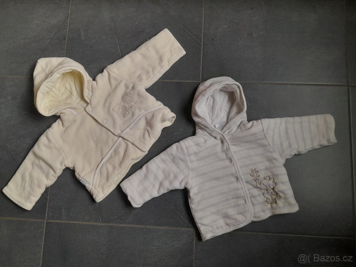 2 zimní bundy vel. 56