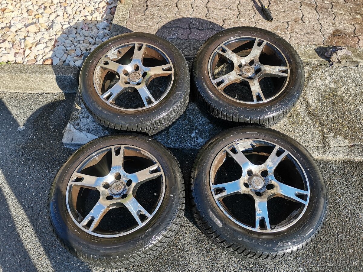 ALU kola BSA 388 - 5x112, 16X7.0J - včetně zimních pneu