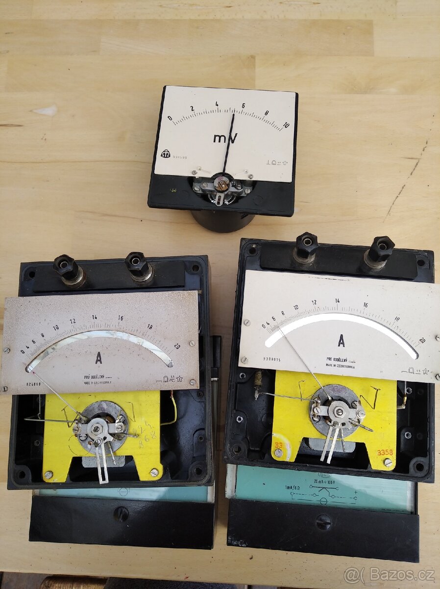Daruji analogový voltmetr ampérmetr