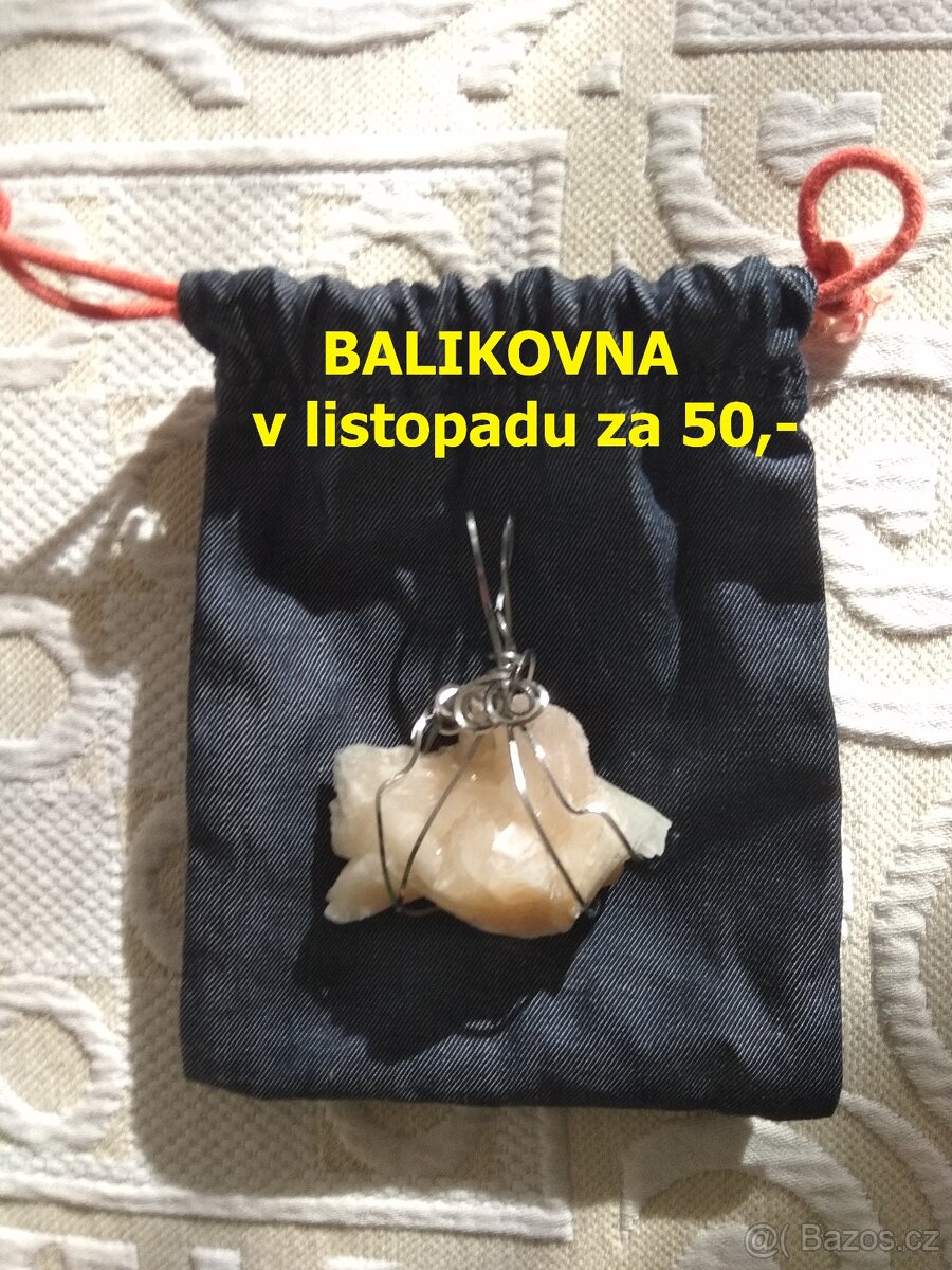 "Spoutaný" - přívěsek z křemene