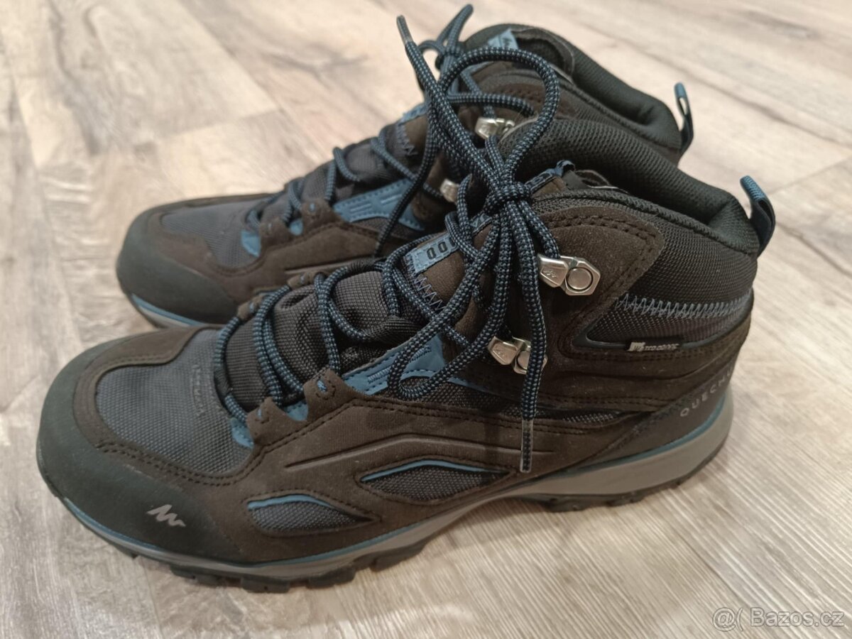 Nové pánské turistické nepromokavé boty Quechua, vel. 41