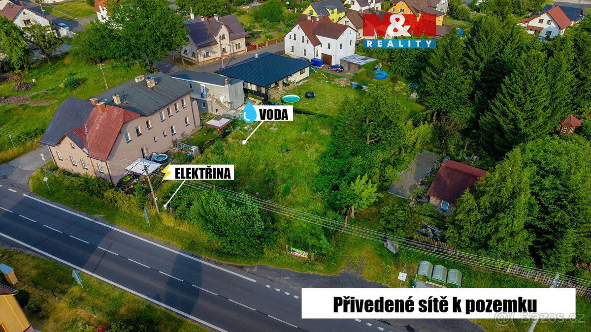 Prodej pozemku k bydlení, 806 m², Varnsdorf