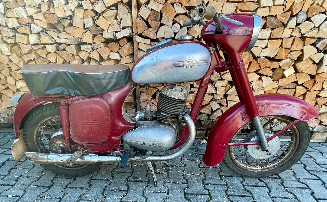 Jawa ČZ 250/353 s TP ČR, RV 1958