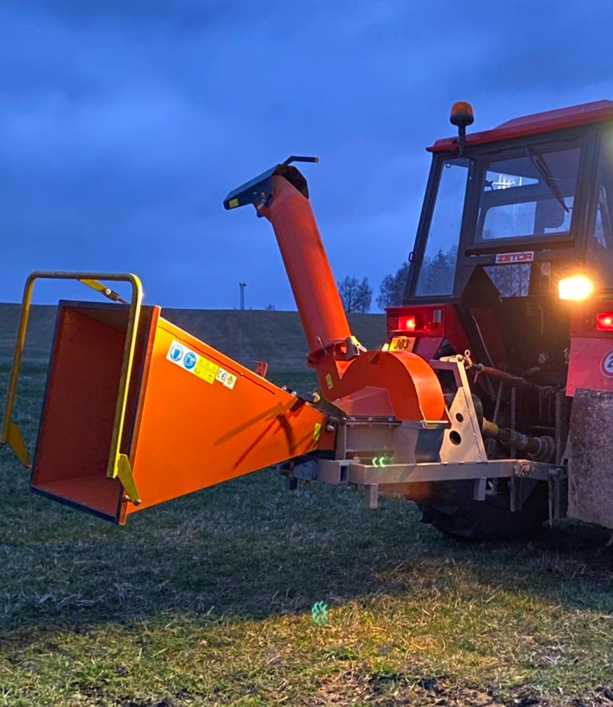 Štěpkovač za traktor