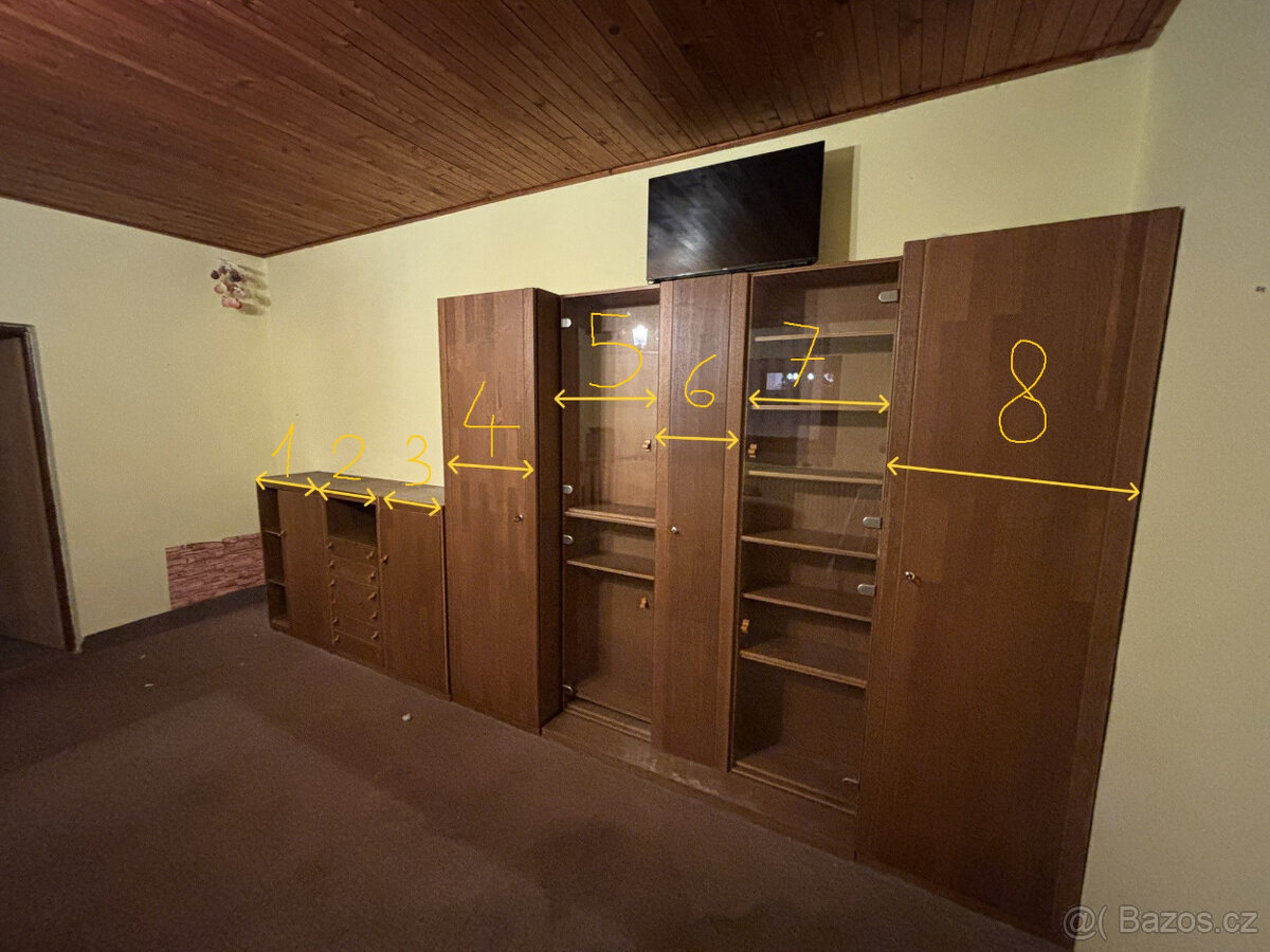 Obývací stěna - UP Závody Rousínov (Třebič) - Soubor Oslava