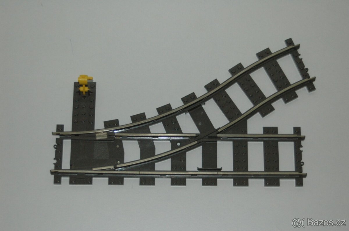 LEGO 4520, 4515, 9V KOLEJE, vlak, RC, city, výhybky