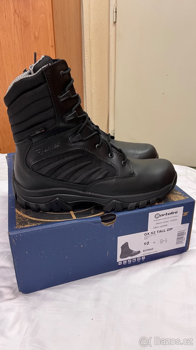 Bates GX X2 Tall Zip Dry Guard+ Vel. UK 9 (EUR 43)