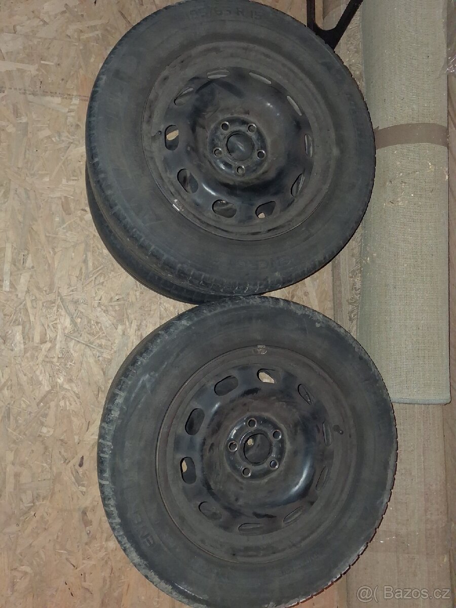 Plechova kola 5x100 r15 octavia 1