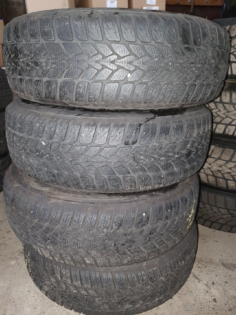 Sada disky a zimní pneu Fabia III, Rapid 185/60 R15